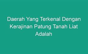 Jepara Adalah Daerah Yang Terkenal Dengan Kerajinan