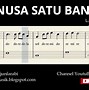 Lagu Satu Nusa Satu Bangsa Pakai Not Angka